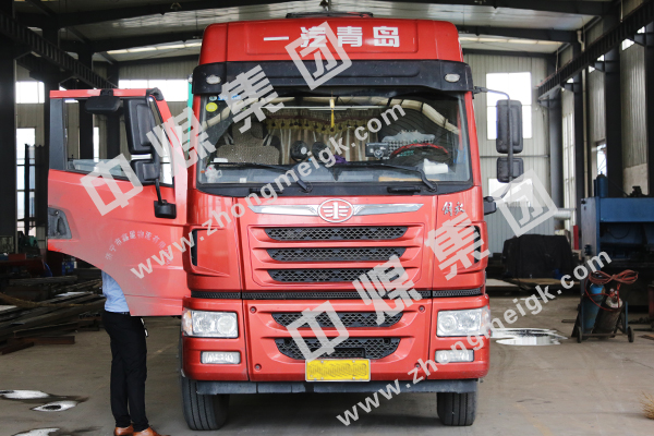 中煤集團一批礦用平板車發(fā)往山西忻州