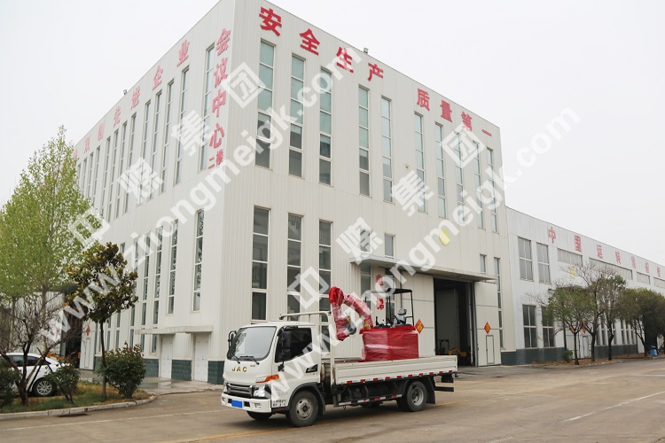 中煤集團一批挖掘機發(fā)往山西陽泉